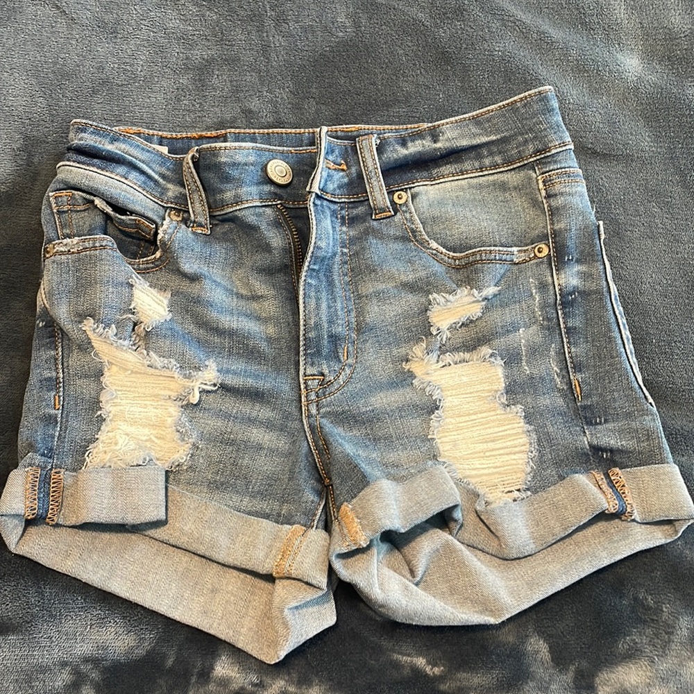 Blue Jean Shorts